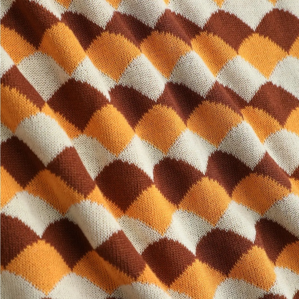 Adorable Retro Ribbed Knit Tank & Skirt Set, NWT! - Picture 8 of 16